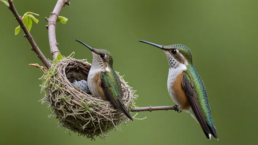 hummingbird nest pictures