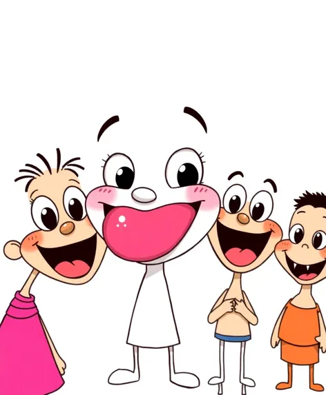 big lip cartoon characters