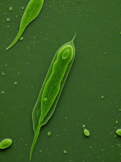 euglena under microscope