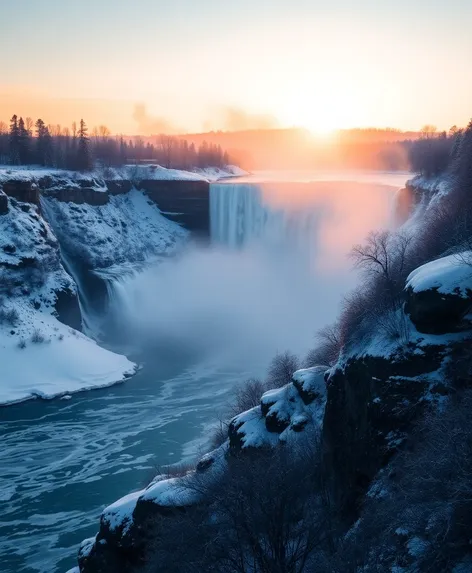 niagara falls frozen