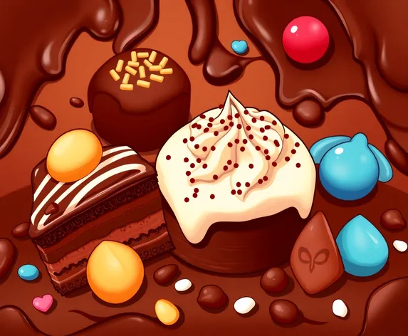 clip art of chocolate