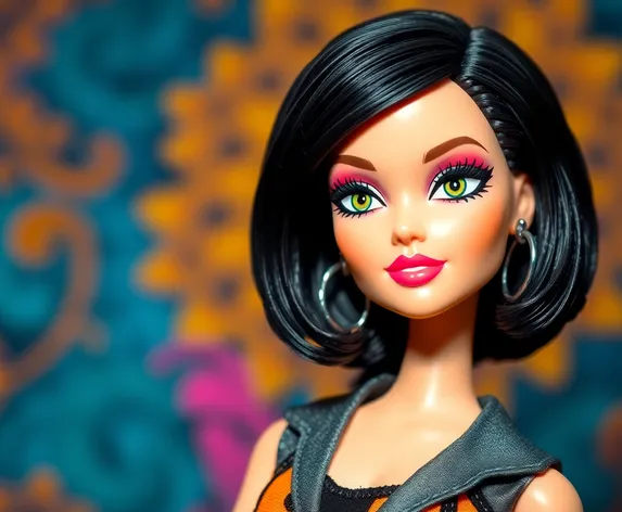 barbie with short black