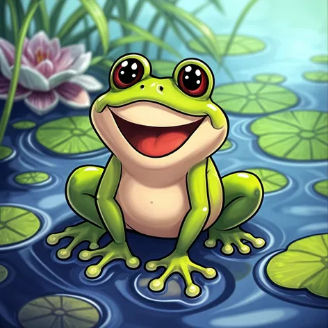 laughing frog