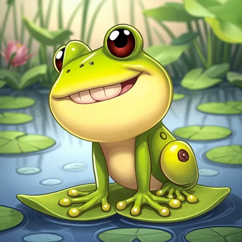 laughing frog