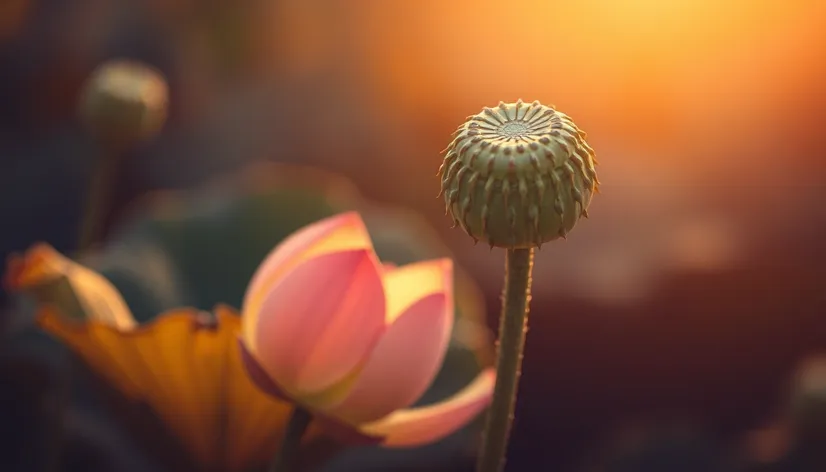 lotus flower seed pod