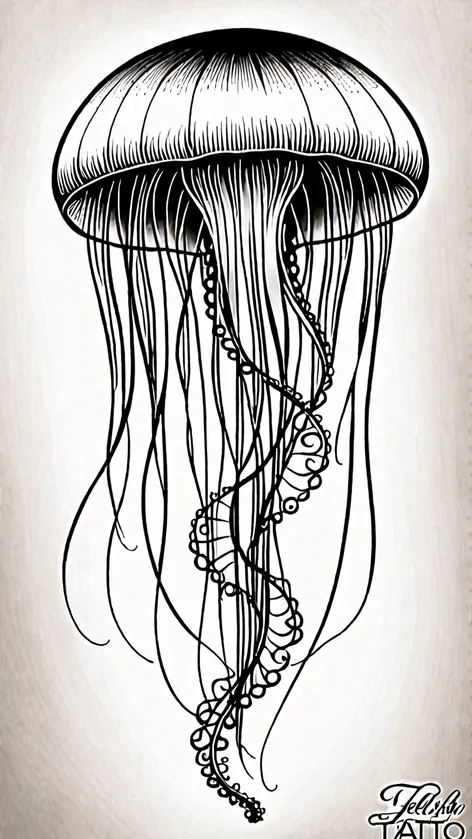 jellyfish tattoo