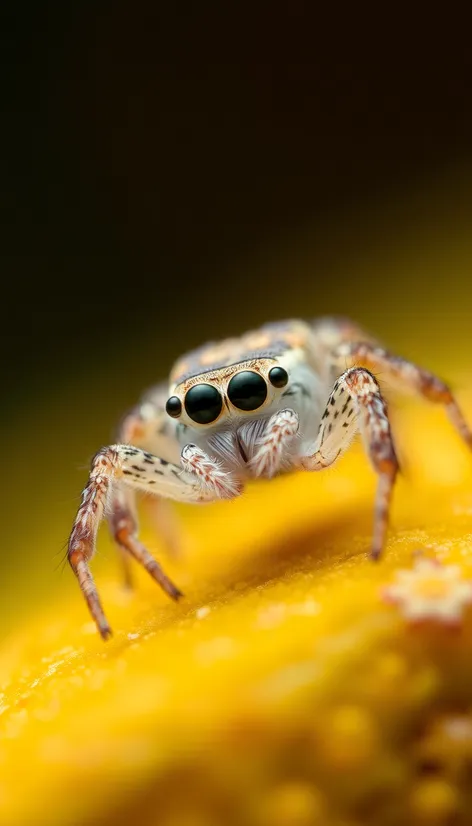 jumping spider close up