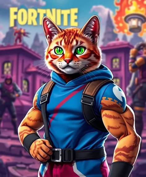 muscle cat fortnite