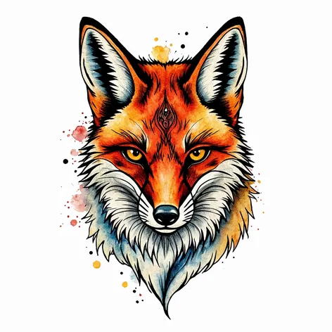 fox tattoo