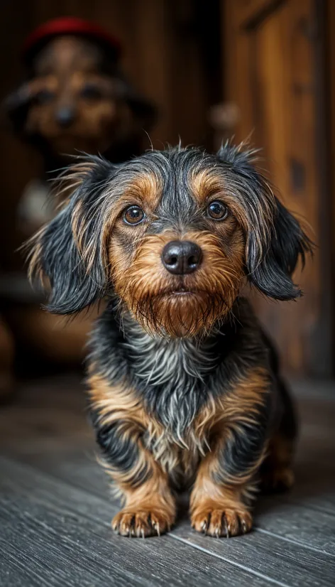 wire haired dachshund