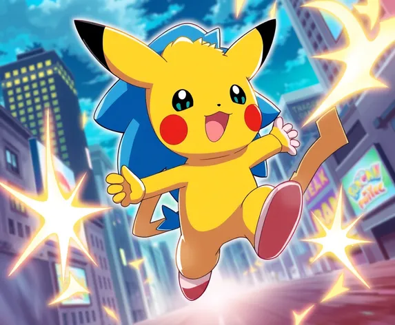 sonic pikachu guy