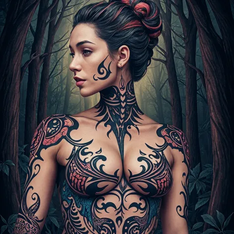 female tribal tattoos