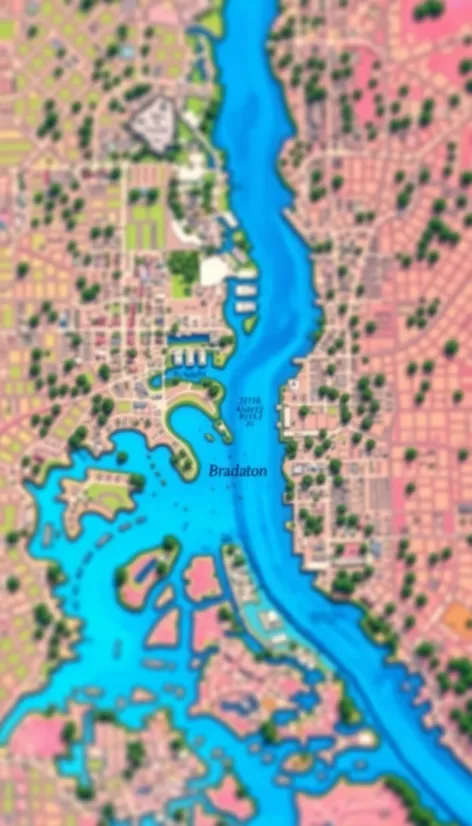 map of bradenton florida