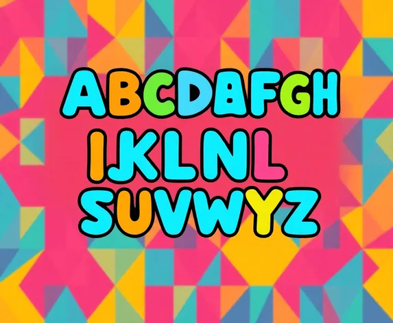 alphabet font