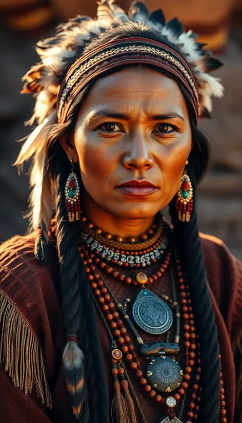 beautiful apache woman