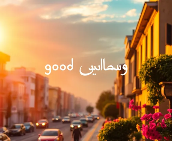 good morning in arabic