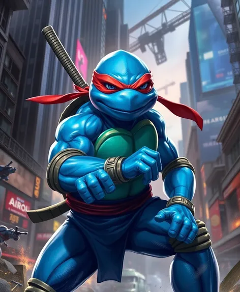 blue ninja turtle leonardo