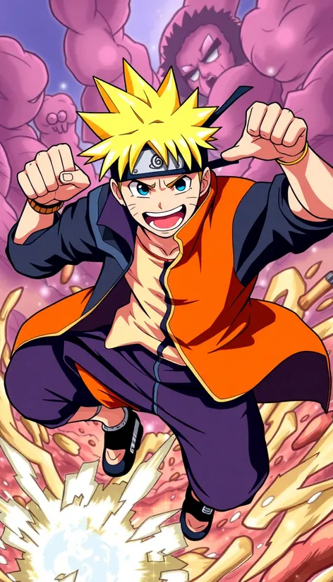 luffy and naruto fusion