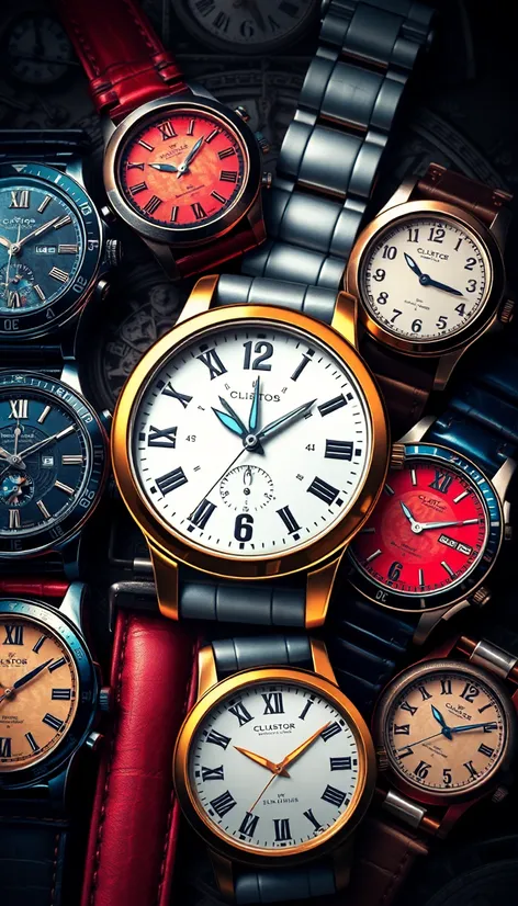 different kinds of watches