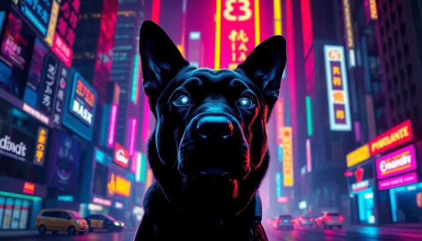 black dog cyberpunk