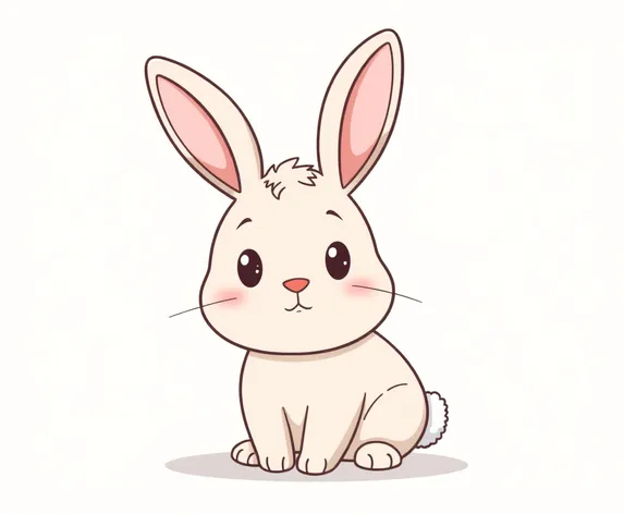 rabbit drawing easy