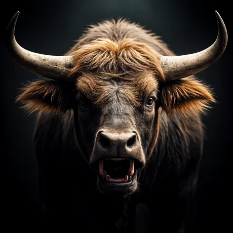 angry bull