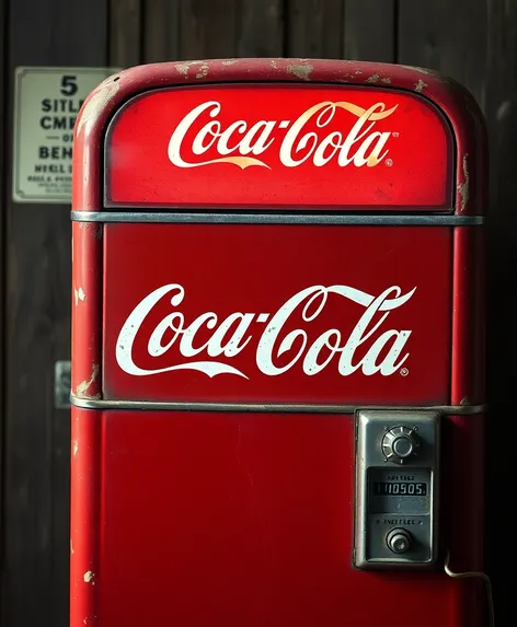 antique coca cola machine