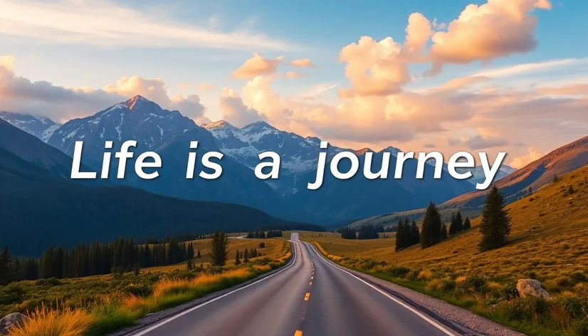 life is a journey