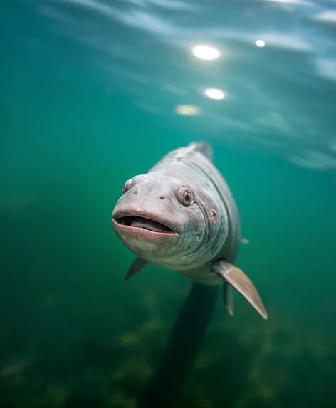 arapaima smiling