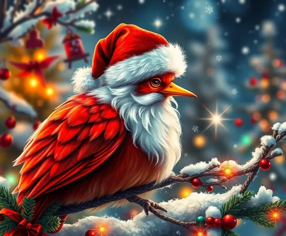 santa claus bird