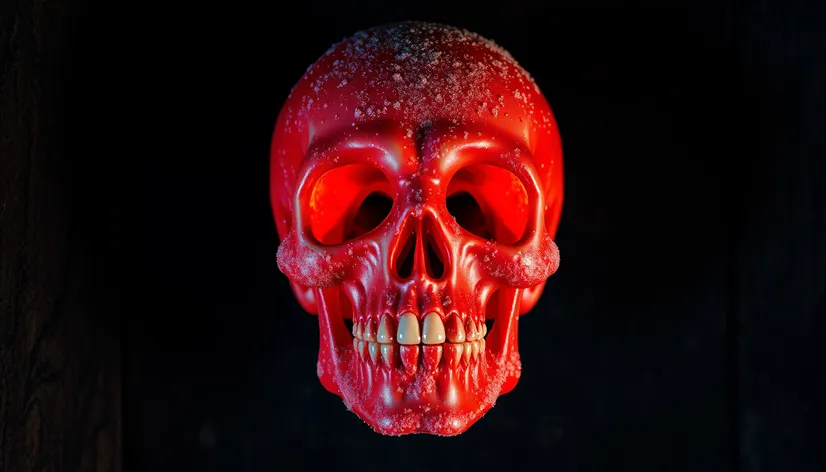 evil candy skull