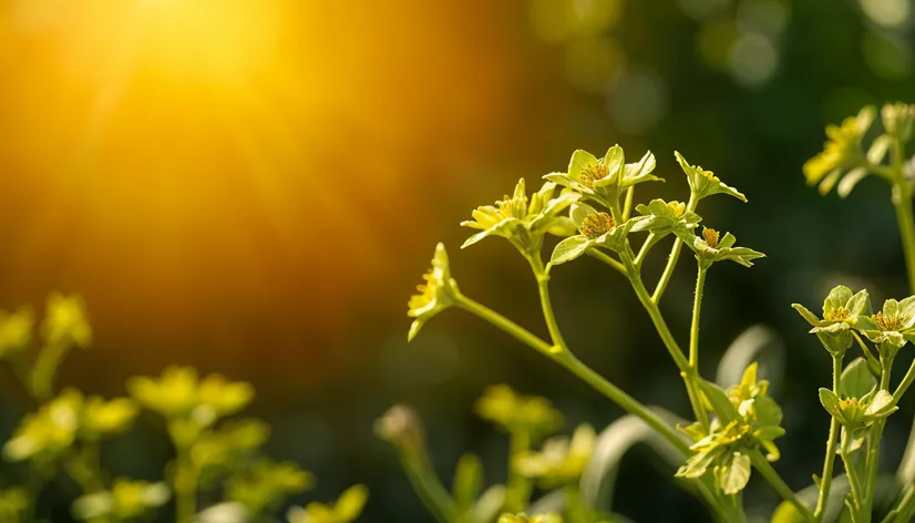 green flowers