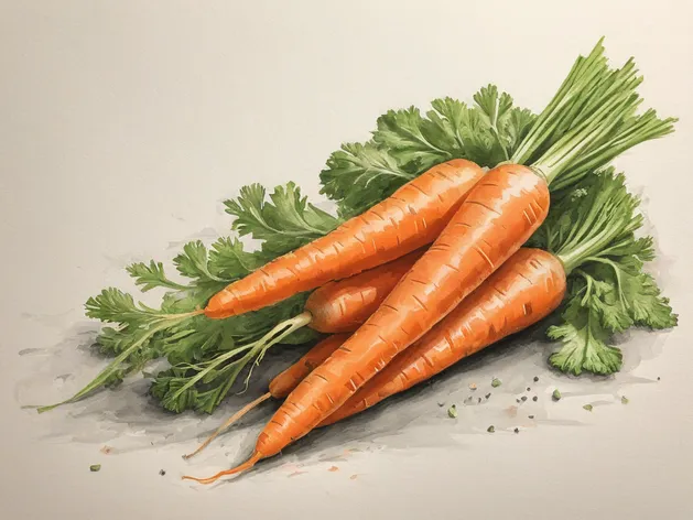 carrot drawing