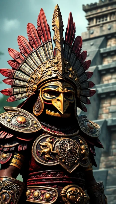 aztec warrior armor