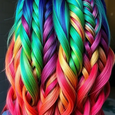 ombre braids