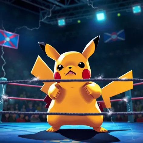 wrestler pikachu