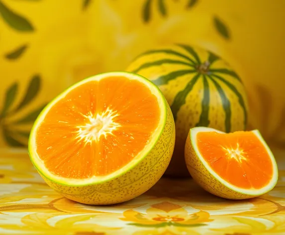 orange melon