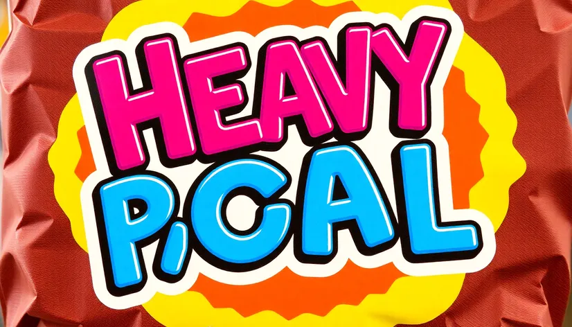 printable heavy package sticker