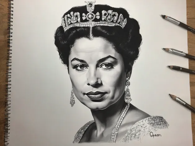 queen drawing