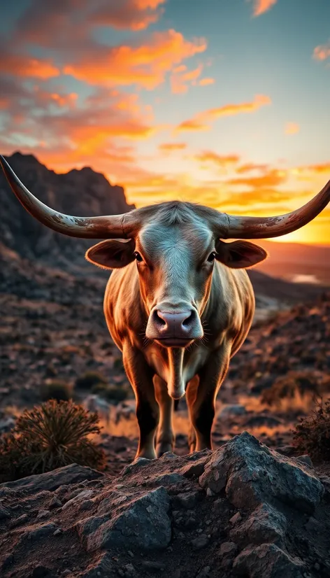 texas longhorns bull