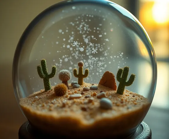 sandstorm snow globe