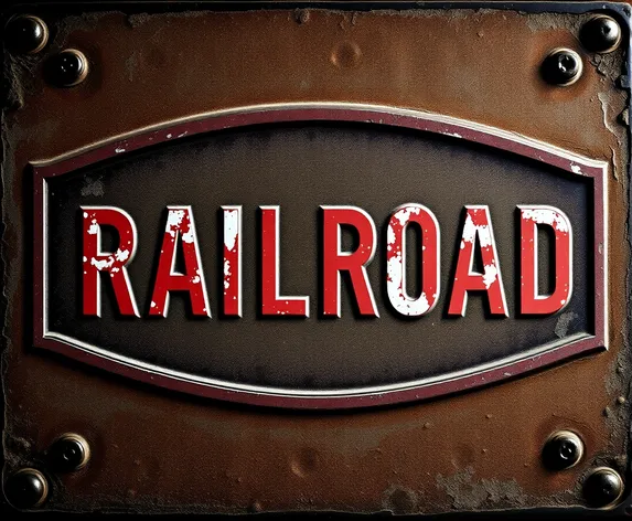 rail road sign