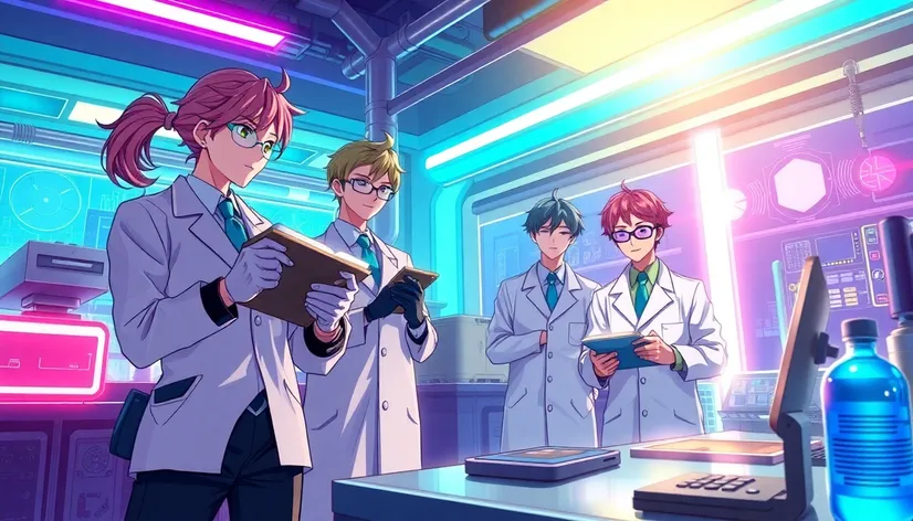 anime scientists