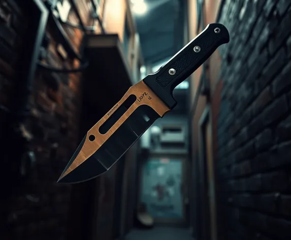 brass knuckle knife