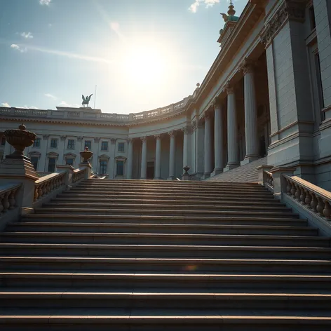 government building steps