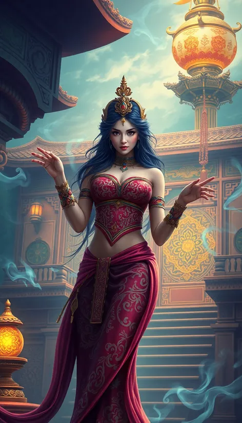 female genie art