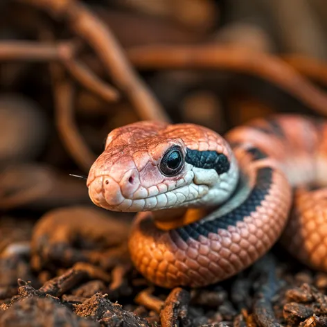 pink hognose snake