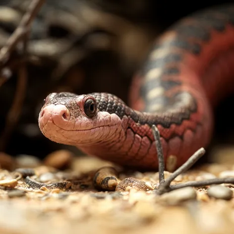 pink hognose snake