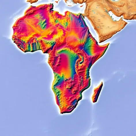 mapa de africa