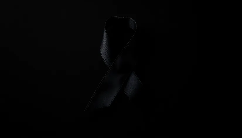 black ribbon significance